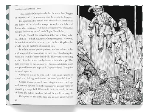 The Hunchback of Notre-Dame for Kids : Illustrated Abridged Children Classic English Novel with Review Questions (Hardcover)
