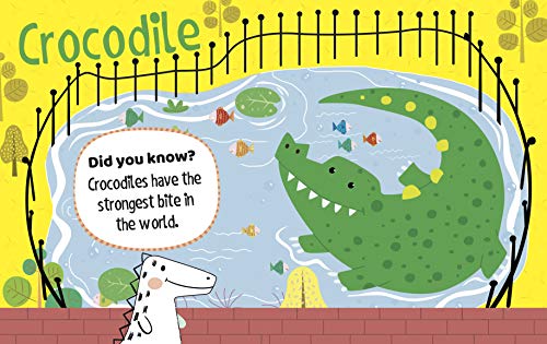 My First Book of Zoo: Easy Animal Names with Colorful Images & Educational Fun Facts | Baby’s First Learning Book | Vocabulary Building | First Book of Jungle Creatures | Visual Zoo Adventure | Animal (Paperback)