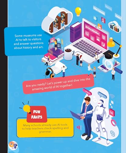 AI: My First Guide to AI - What is AI? | Beginner’s STEM Book for Kids | Introduction to Artificial Intelligence, Machine Learning & Real-World Uses | Educational Guide for Ages 8+ (Paperback)