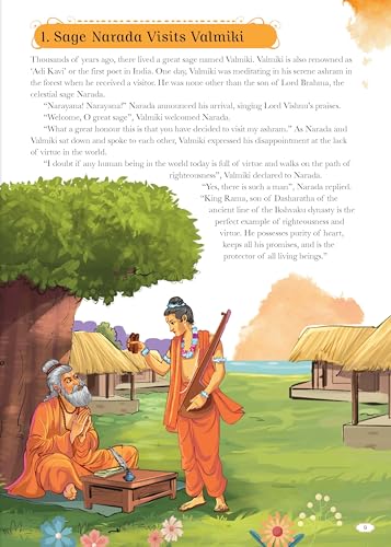 365 Tales from the Ramayana: Illustrated Indian Mythology Stories for Children | Lord Rama, Sita & Hanuman | Hindu Epic Tales | Moral Stories for Kids | 365 engaging stories from the Ramayana—one for  (Hardcover)