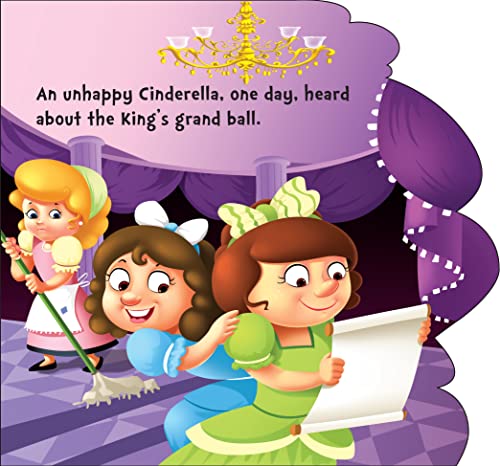 Board Book : Cinderella ( Fairy Tales ) - Cutout Board Books (Board book)