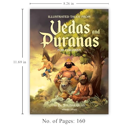 Illustrated Tales from Vedas and Puranas for Children (Hardcover)