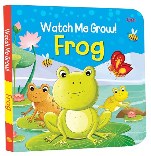 Board Book: Watch Me Grow! Frog- Activity Book for Children Age 3-5 Years (Board book)