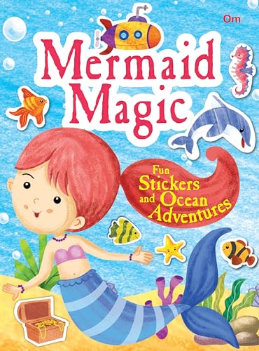 Mermaid Magic: Fun Stickers and Ocean Adventures | Sticker Activity Book (Paperback)