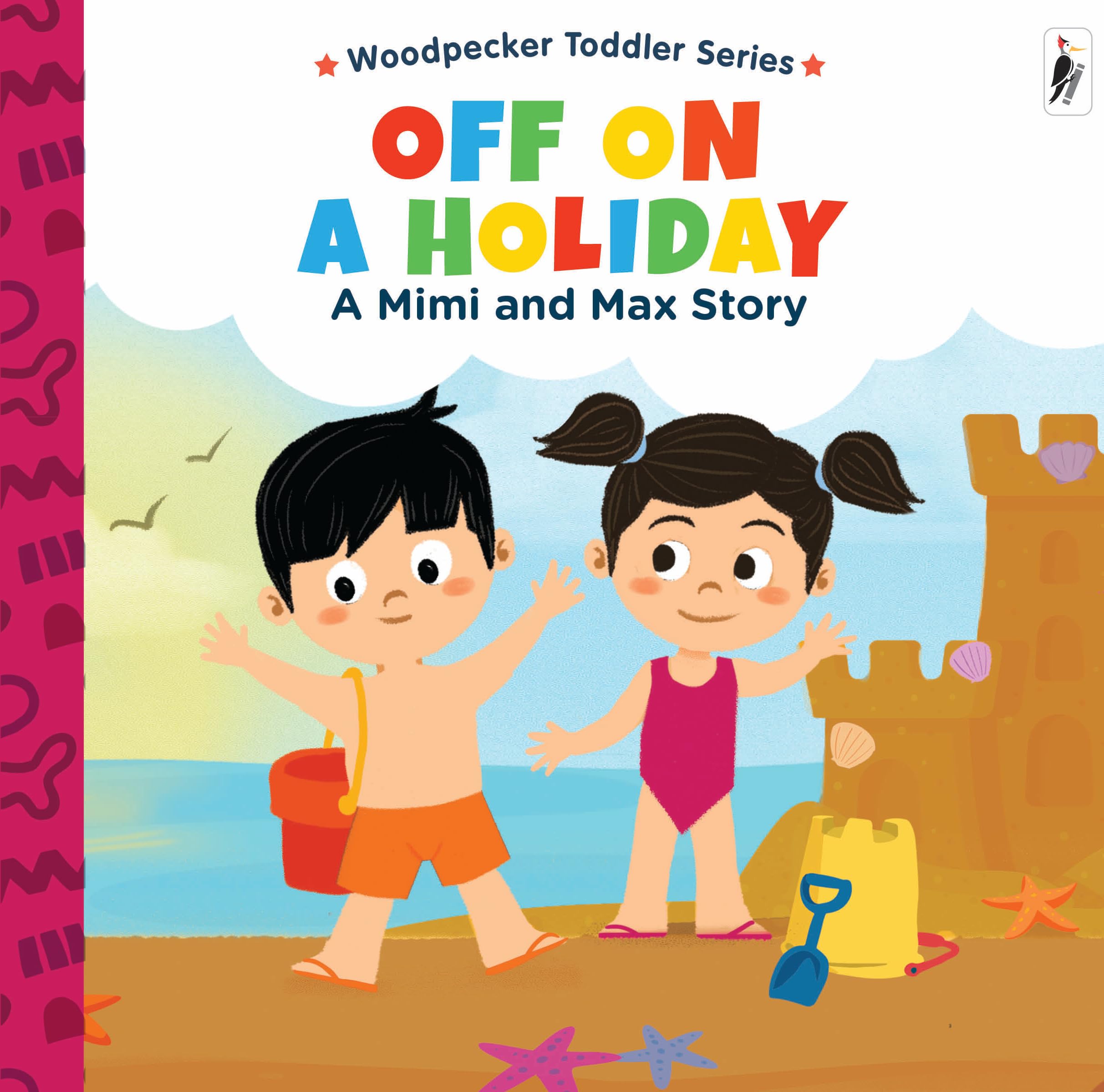 A Mimi & Max Story:Off on A Holiday Board Book Toddlers Interactive Story Book for Kids & Babies | Up to 3 Years