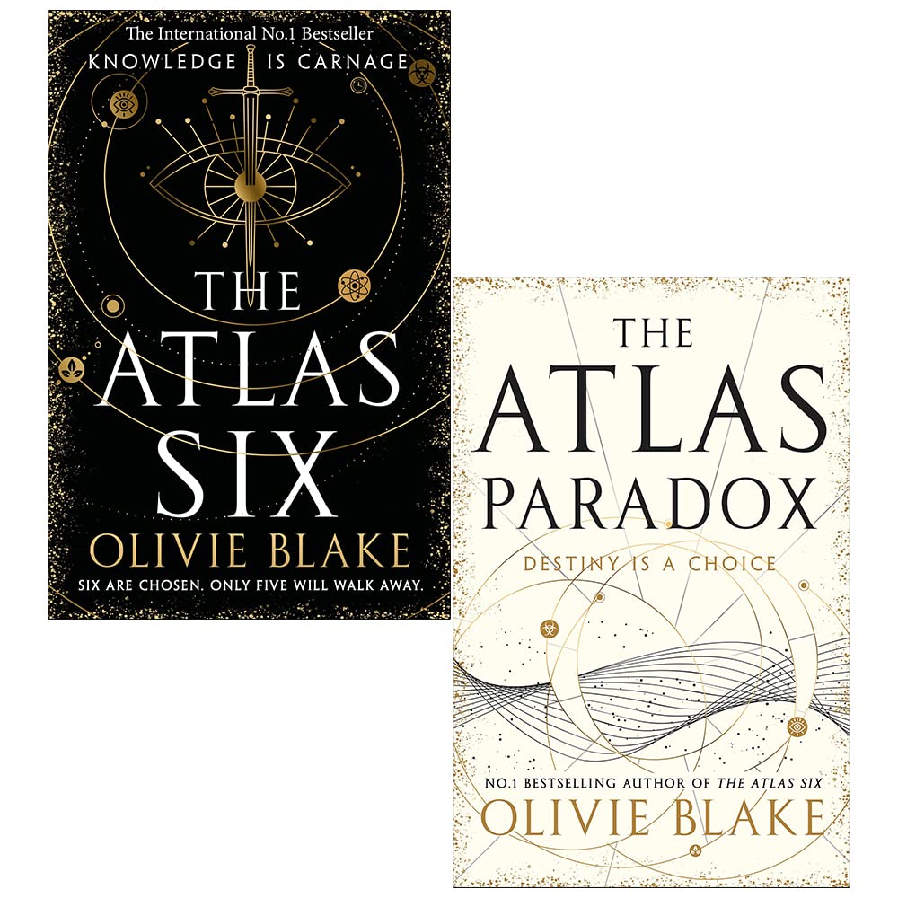 Atlas Series 2 Books Collection Set By Olivie Blake (The Atlas Six, The Atlas Paradox) Paperback
