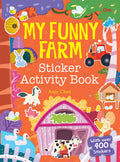 My Funny Farm Sticker Activity Book: Kids' Learn About Farm Animals | Fun Sticker Scenes | Tracing Activities | Farm-Themed Learning with Stickers Coloring & More; 400+ Stickers