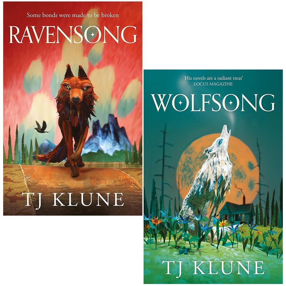 Green Creek Series Collection 2 Books Set By TJ Klune (Ravensong & Wolfsong)