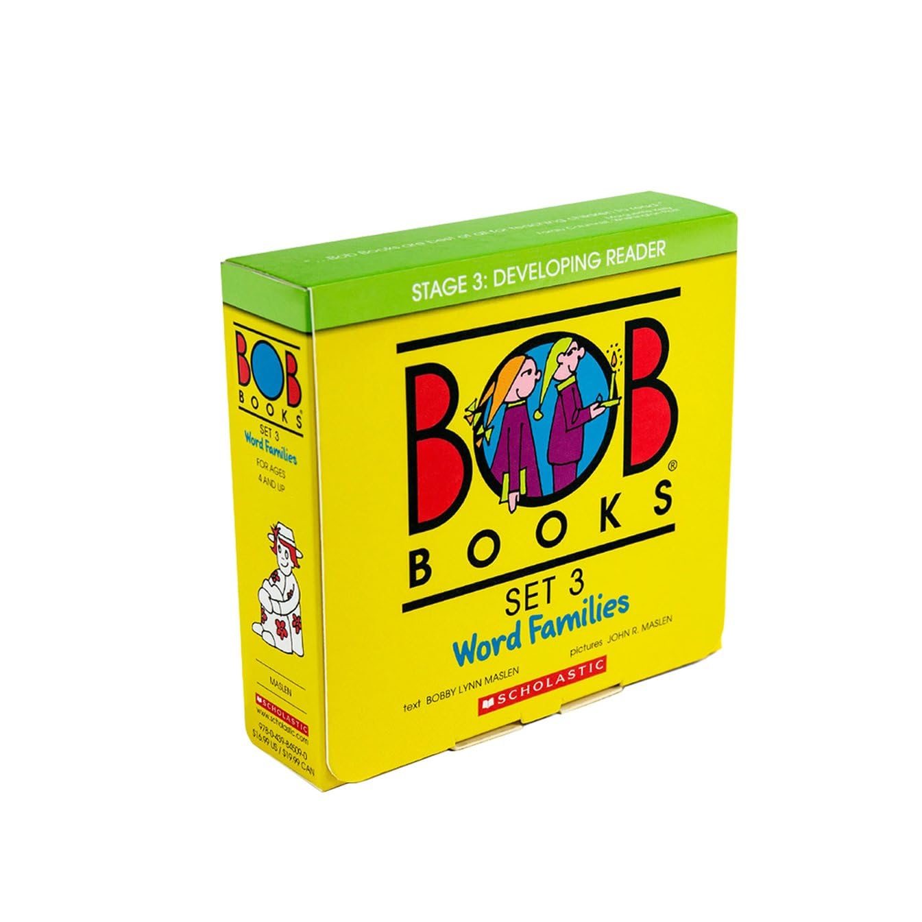 Bob Books -Word Families Box Set Phonics, Ages 4 and Up, Kindergarten, First Grade (Stage 3: Developing Reader) (Paperback)