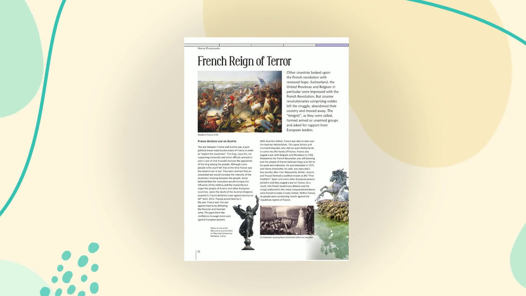 The French Revolution: Kids' History Encyclopedia | From 1789 to the Rise of Napoleon | Explore Reign of Terror, Napoleon Bonaparte, Realism & More | Tale of Revolution & Change | Past Chronicles | Hi (Paperback)