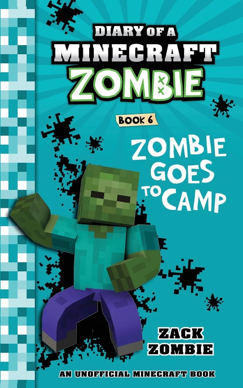 Diary of a Minecraft Zombie Book 6: Zombie Goes to Camp (Hardcover)