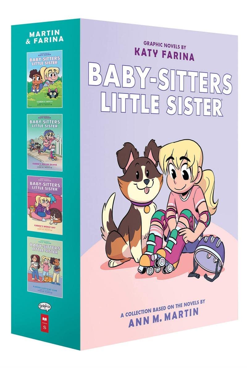 The Babysitters Little Sister Graphic Novels Box-set (Books 1 to 4) (Paperback)
