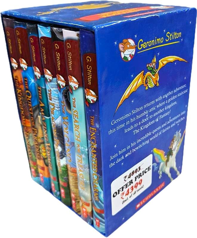 Geronimo Stilton - The Kingdom Of Fantasy Box-set (7 Books) (Board book)