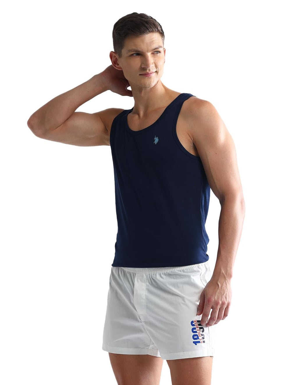 U.S. POLO ASSN. Men's Pure Cotton Solid OEX03 Boxers - Pack of 1 (₹443.00 with 26 percent savings)
