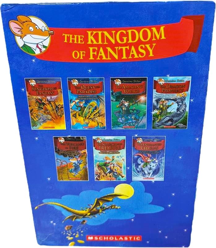 Geronimo Stilton - The Kingdom Of Fantasy Box-set (7 Books) (Board book)