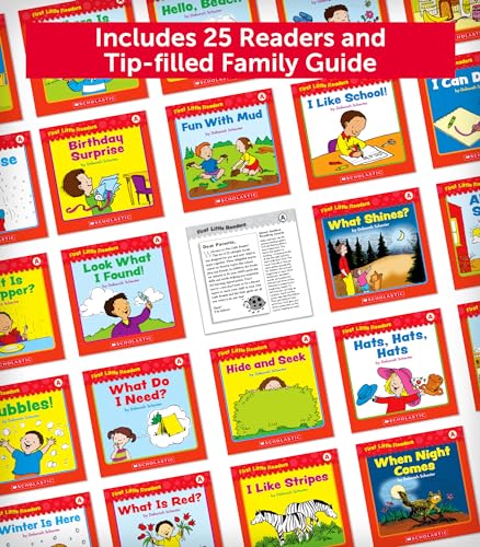 First Little Readers: Guided Reading Level A: 25 Irresistible Books That Are Just the Right Level for Beginning Readers (Paperback)