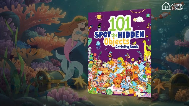 101 Spot the Hidden Objects Activity Book Boost Focus, Visual Discrimination & Observation Skills | Fun and Engaging Puzzles with Thematic Scenes | Ages 4–8 | 2 Hours of Screen-Free Brain-Boosting Fun (Paperback)