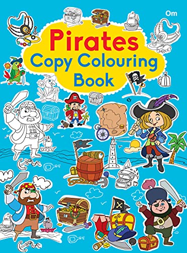 Colouring book : Copy Colouring Book Pirates (Colouring book for kids) (Paperback)