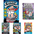 Captain Underpants 1 To 5 ( Set of 5 Books ) (Product Bundle)