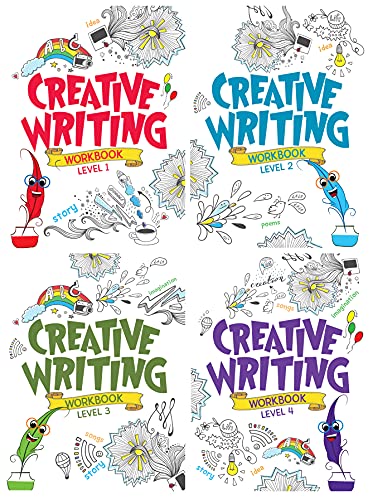 Creative Writing ( set of 4 workbooks) - Writing practice for kids (Paperback)