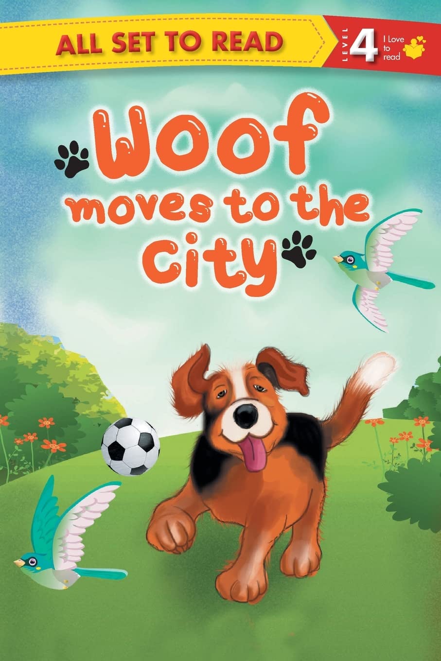 All set to Read- Readers Level 4- Woof Moves to the City- READERS (Paperback)