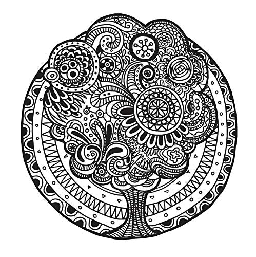 Colouring Book for Adults - Nature Mandala (Hardcover)