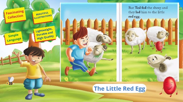 All Set to Read: A Phonic Reader – Children's Book on Reading | My First Phonic Reader | Vocabulary and Phonics | Learn to Read with Phonics | Reading Skill | Easy Phonics Interesting Stories | Best B (Hardcover)