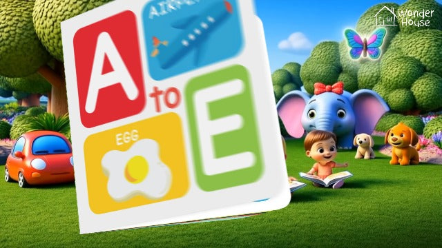 My First A to Z – Boxed Set of 5 Mini Board Books: Learn the Alphabet from A to Z with Bright Pictures & Fun Learning | Includes A–E, F–J, K–O, P–T, ... Toddlers & Preschoolers | Ages 0–5 Years (Board book)