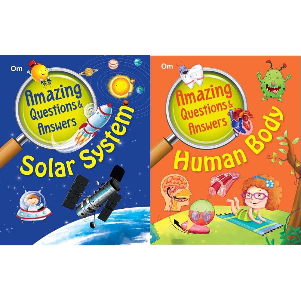 Encyclopedia: Amazing Questions & Answers Solar System+Encyclopedia: Amazing Questions & Answers Human Body (Set Of 2 Books) (Product Bundle)