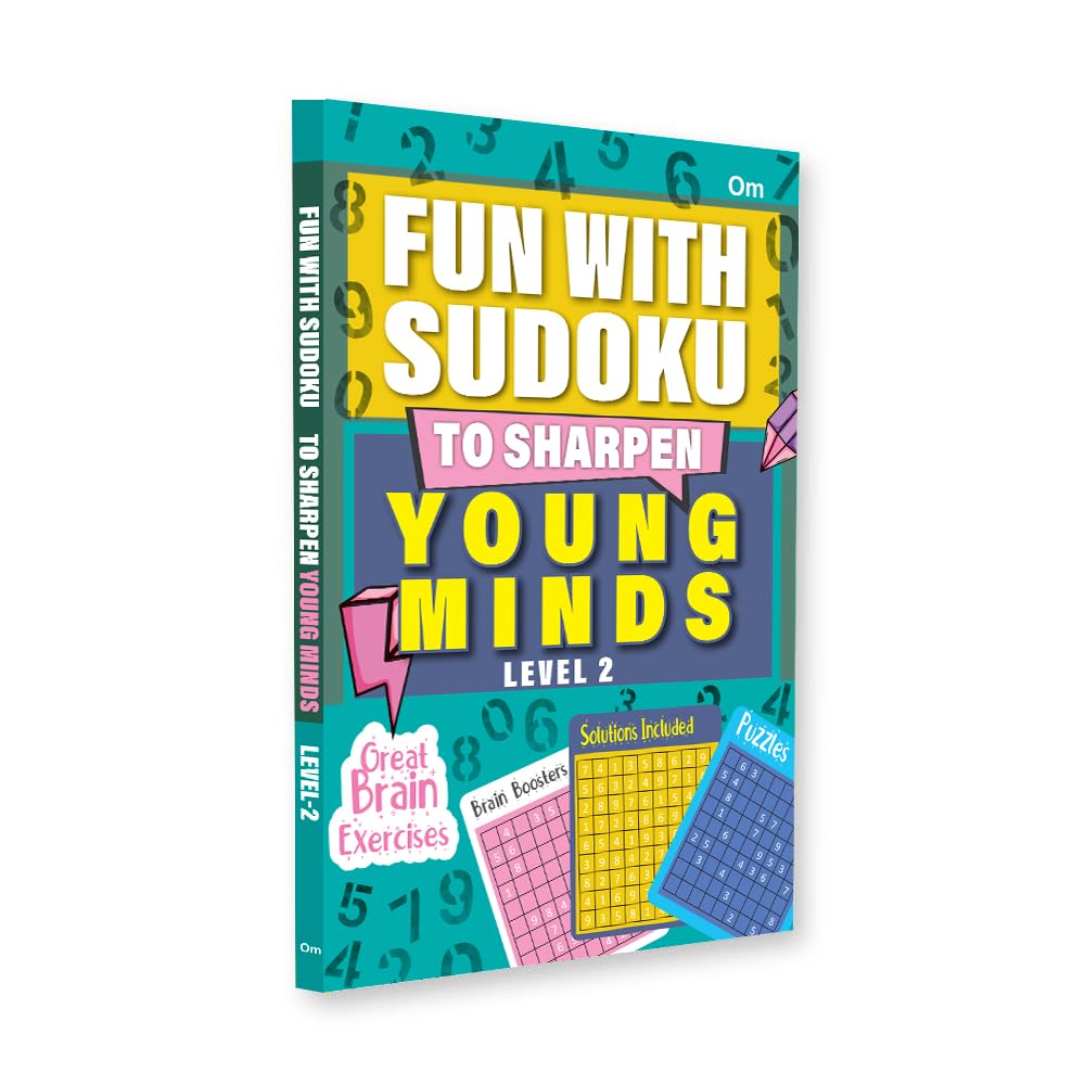 Fun with Sudoku: Hours of Brain-Boosting | Problem Solver | Brain Exercises | Engaging Puzzles for Young Minds - Level 2: To Sharpen Young Minds (Fun With Sudoku Series) (Paperback)