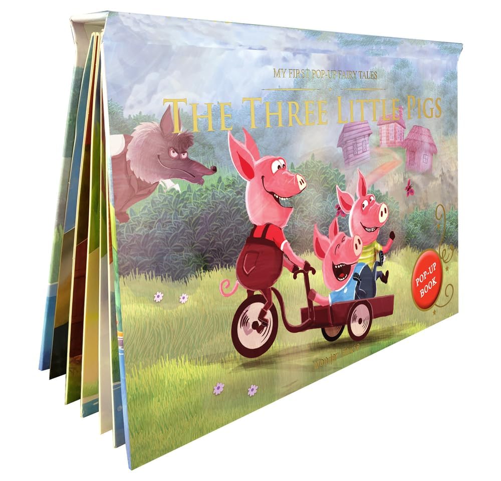 My First Pop-Up Fairy Tales - Three Little Pigs : Pop up Books for children (Novelty Book)