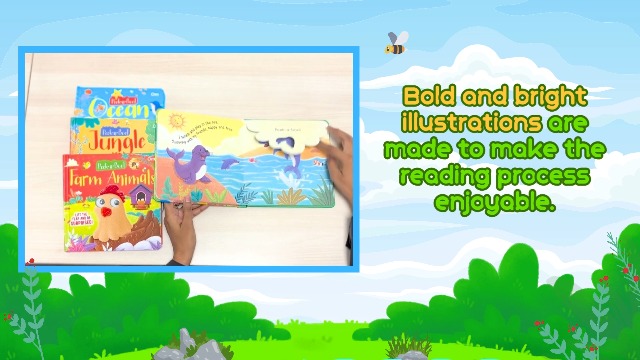 Peek-A-Boo! Ocean Board Book for Children: Lift the Flap Surprise Book for Babies and Toddlers | Interactive Ocean Animal Board Book | Learn & Play with Cute Ocean Creatures (Board book)