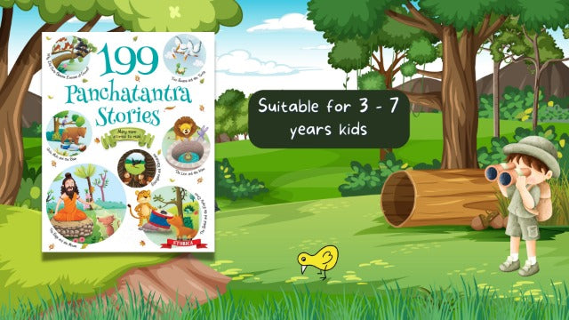 Enchanting Tales: 199 Panchatantra Story book for Kids - A Timeless Collection of Wisdom and Adventure (Paperback)