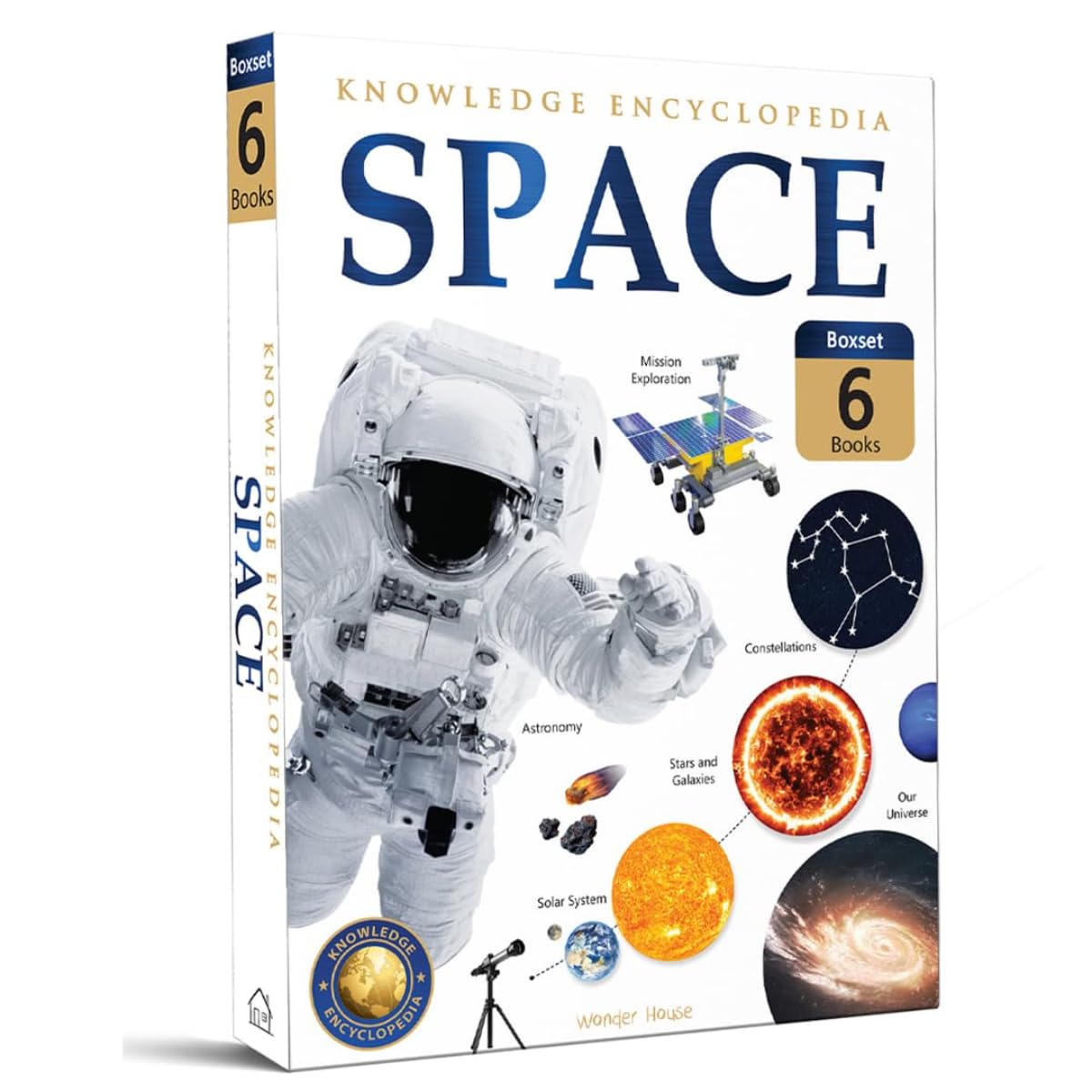 Space - Collection of 6 Books: Knowledge Encyclopedia For Children (Paperback)