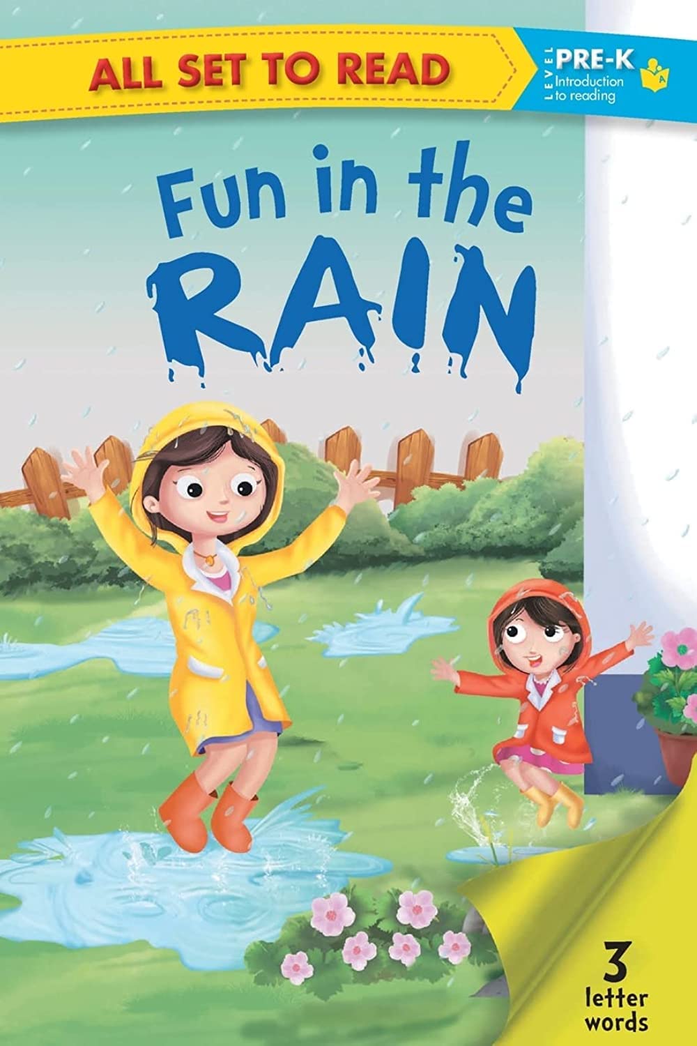 All set to Read-Level Pre-K Fun in the Rain- READERS (Paperback)