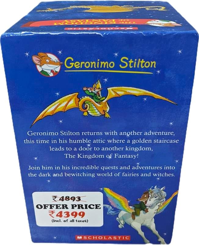 Geronimo Stilton - The Kingdom Of Fantasy Box-set (7 Books) (Board book)