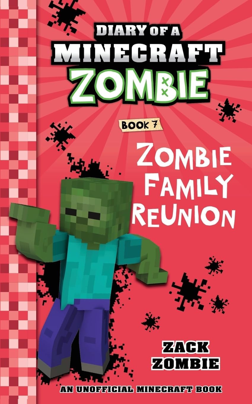 DIARY OF A MINECRAFT ZOMBIE #07: ZOMBIE FAMILY REUNION(PB EDITION) (Hardcover)