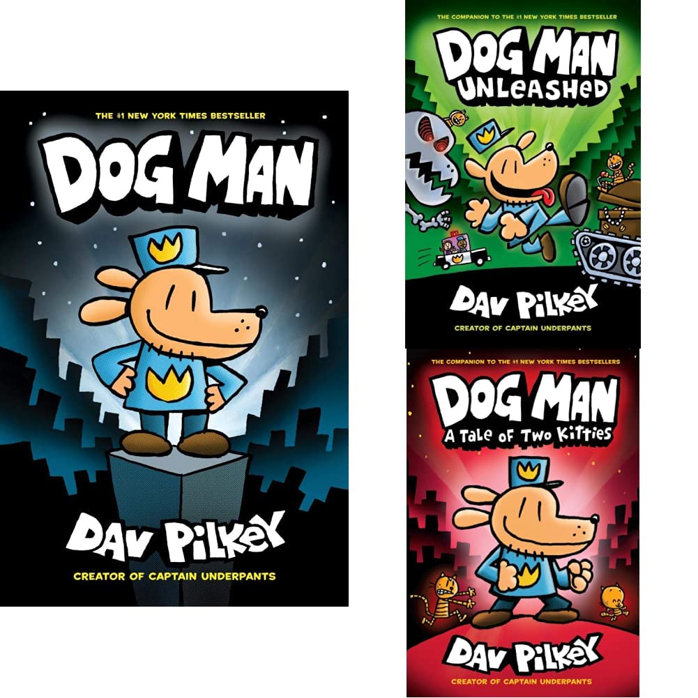Dog Man 1 to 5 ( Set of 5 Books ) (Product Bundle)