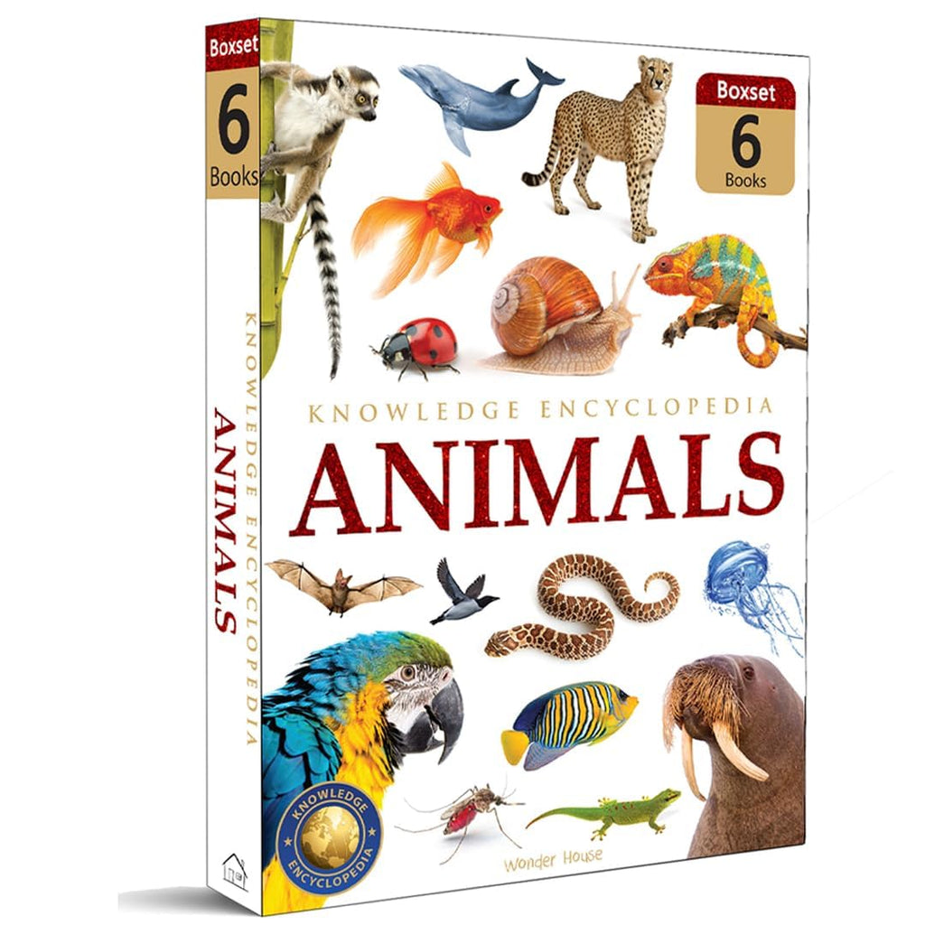 Animals - Collection of 6 Books : Knowledge Encyclopedia For Children (Box Set) (Paperback)
