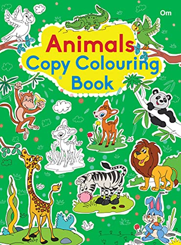 Colouring book : Copy Colouring Book Animals (Colouring book for kids) (Paperback)