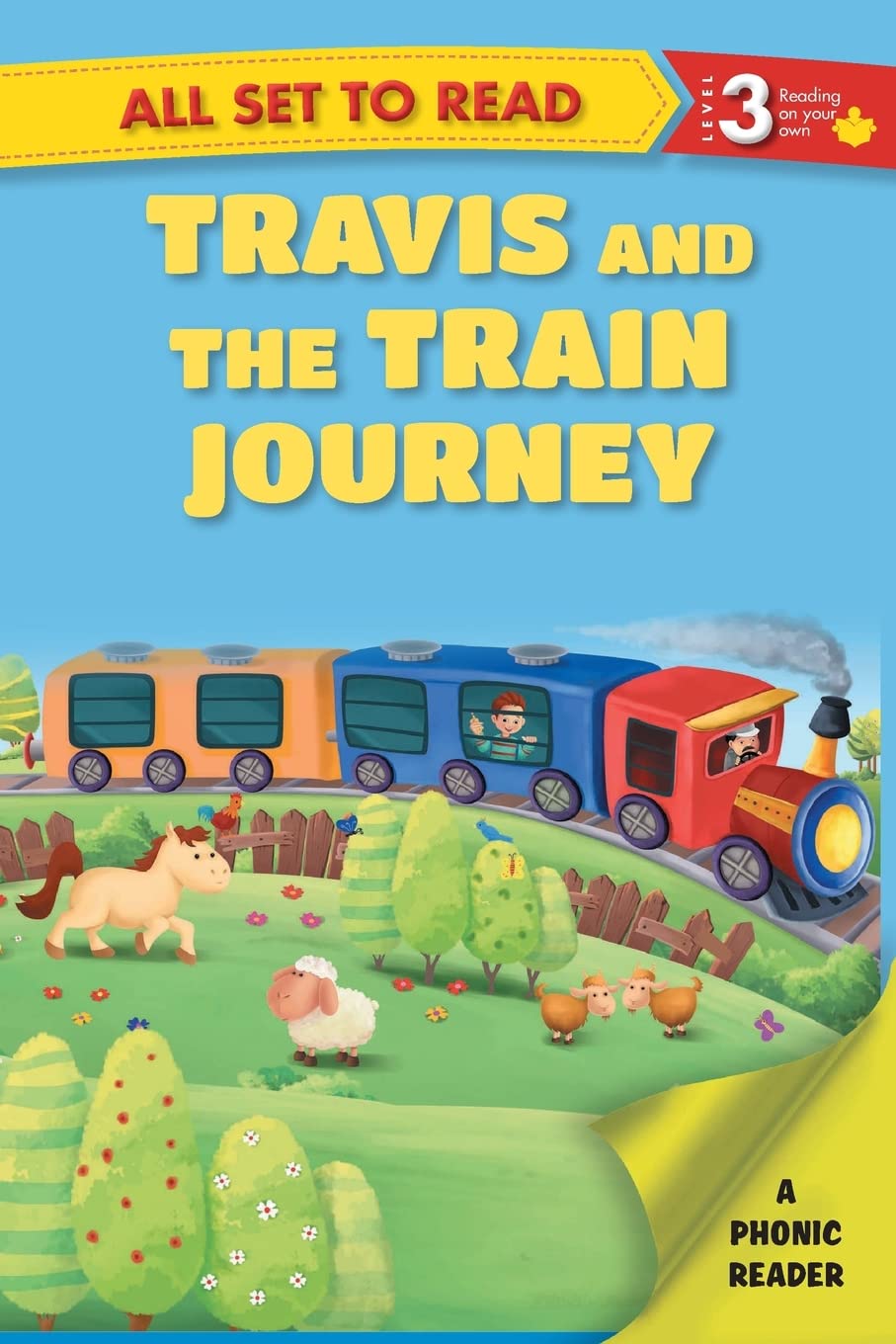 All set to Read- A Phonic Reader- Travis and the Train Journey- Readers for kids (Paperback)