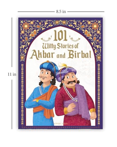 101 Witty Stories of Akbar and Birbal - Collection of Humorous Stories For Kids (Hardcover)