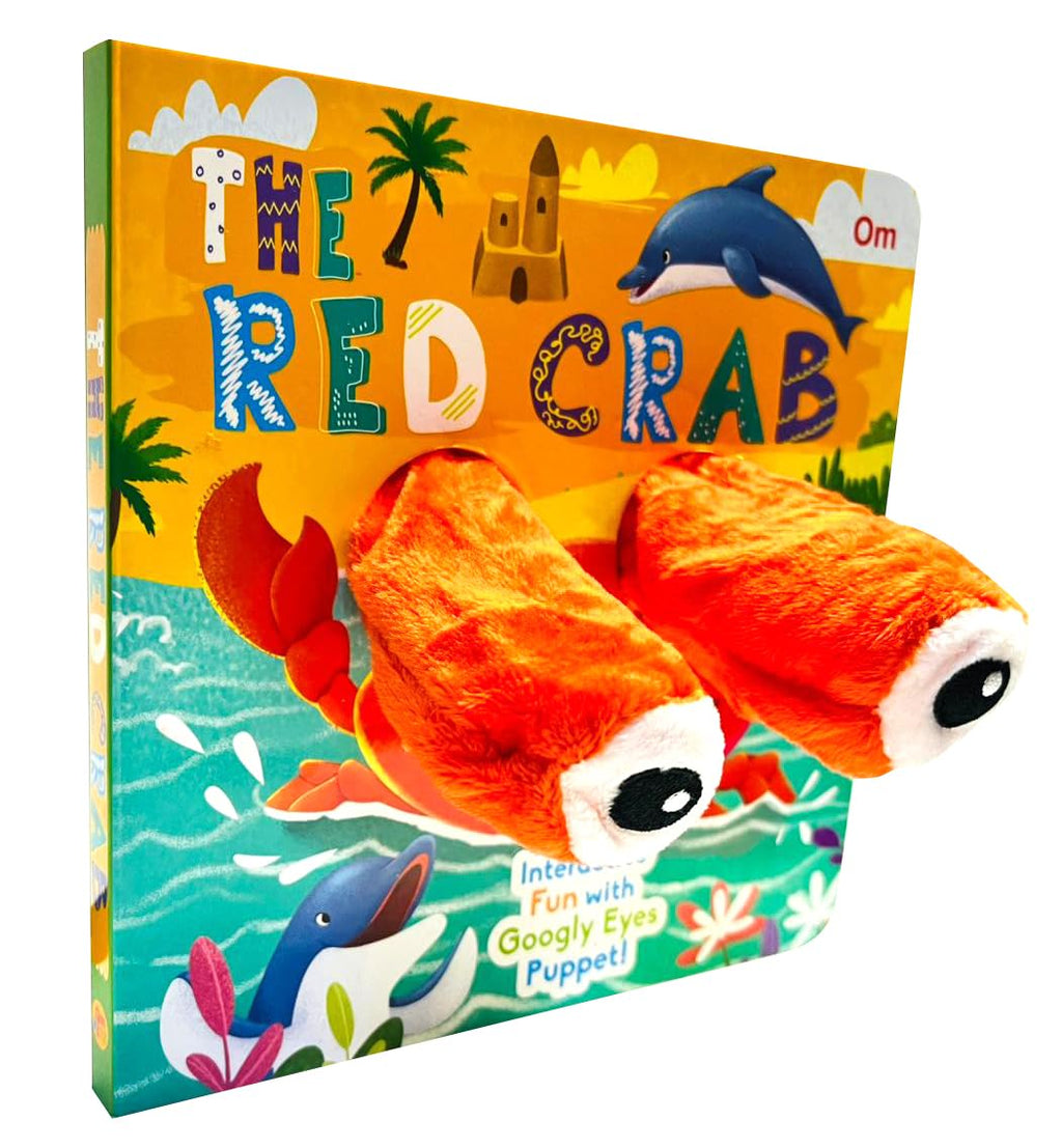 The Red Crab Googly Eyes Finger Puppet Book for Children: Animal Finger Puppet Board Book for Babies | Fun Interactive Crab Toy Book | Touch and Play Story | Animal-Themed Picture Book for Kids (Board book)