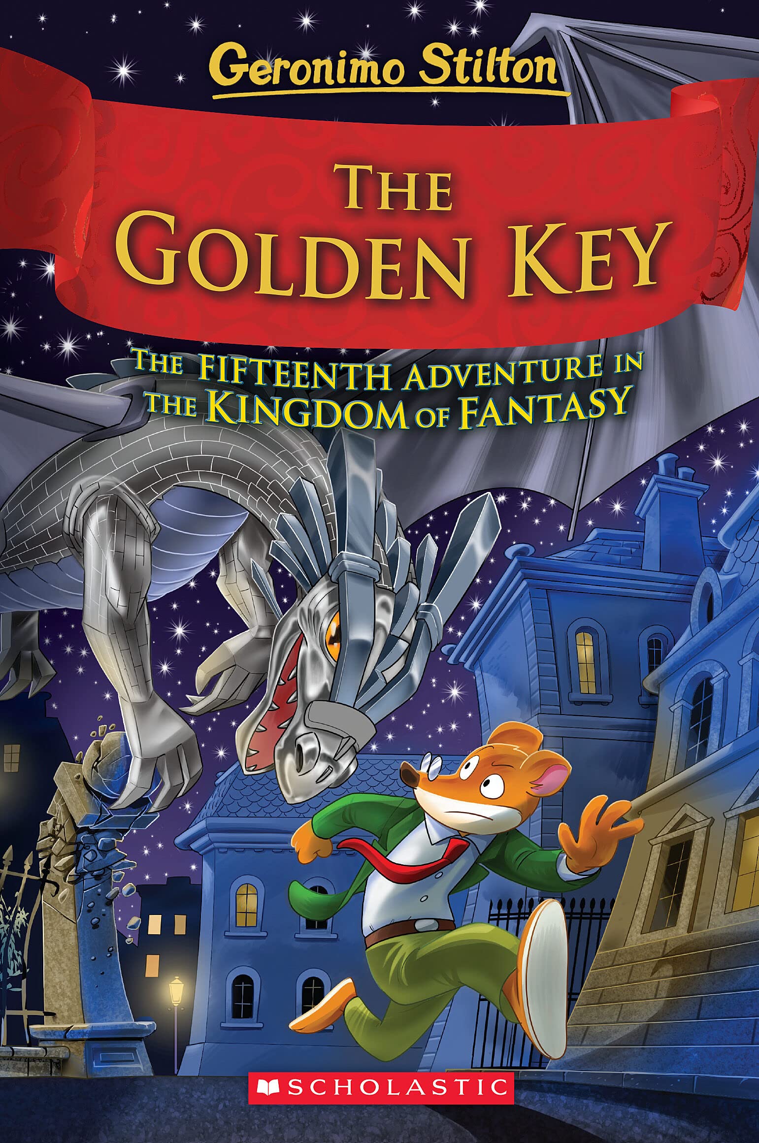 GS KINGDOM FANTASY15 GOLDEN KEY: 15 (Geronimo Stilton and the Kingdom of Fantasy)