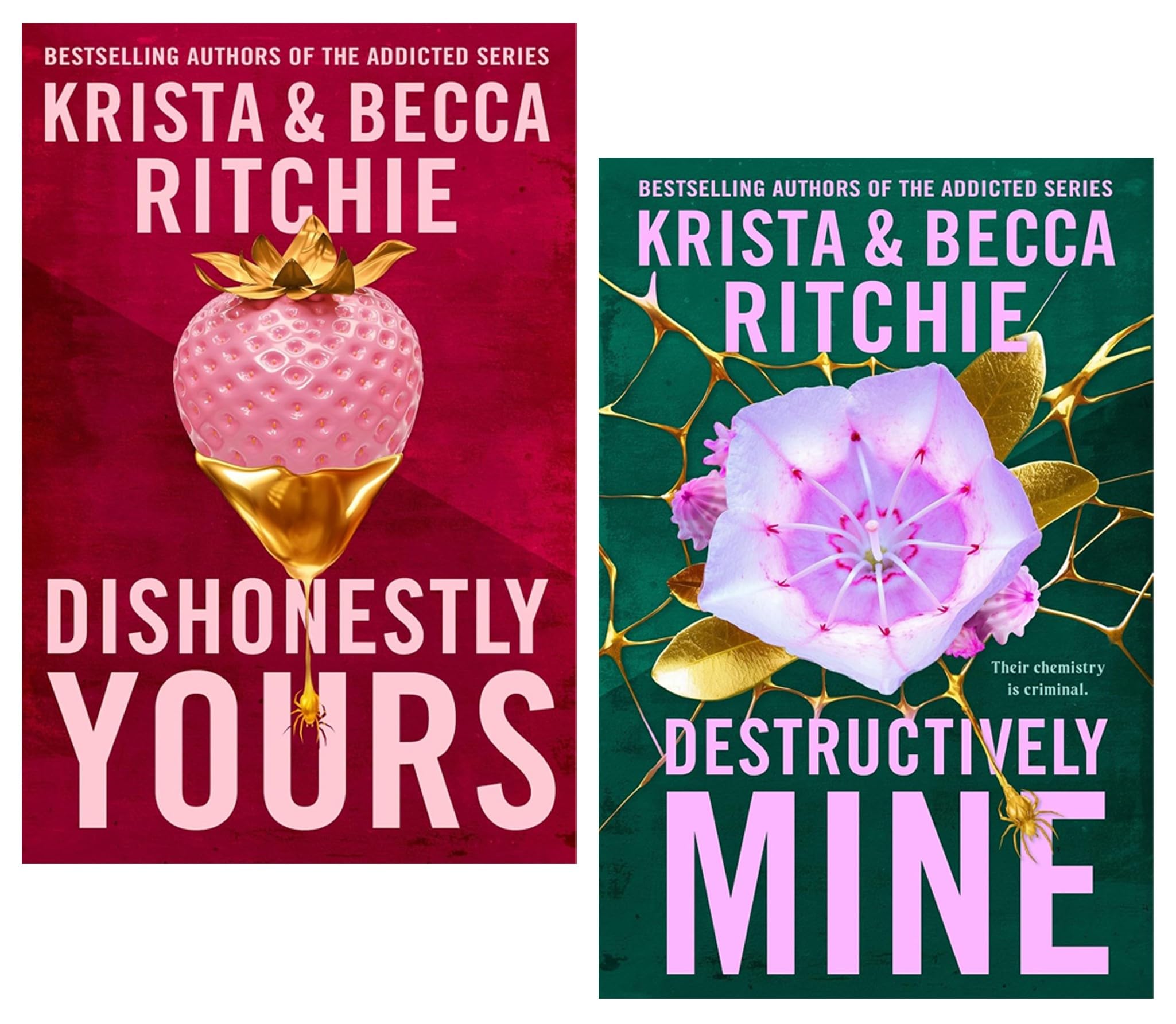 Webs We Weave Series by Krista & Becca Ritchie 2 Books Collection Set