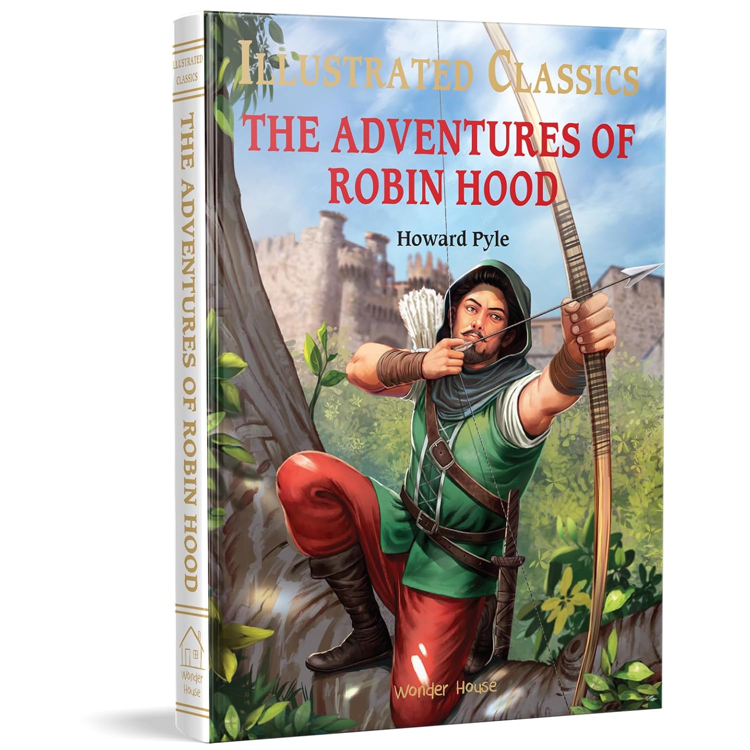 The Adventures of Robin Hood: Illustrated Abridged Children Classics English Novel With Review Questions (Hardback) (Hardcover)