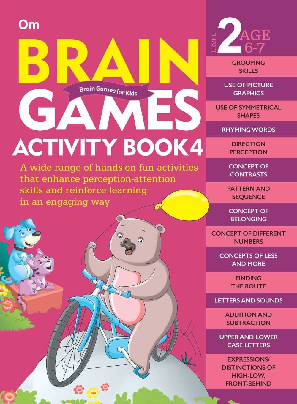 Activity Book : Brain Games for Kids : Brain Games Activity Book Level 2 : Book-4 (Paperback)