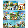 Set of 10 Moral Story Books for Kids, Short Illustrated Bedtime Stories with 3D Animated Images, Read-Aloud Story Books for 3-6 Years (Paperback)