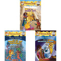 Thea Stilton & The Secret City (Geronimo Stilton): 4: 04+Thea Stilton & the Ghost of the Shipwreck: 3: 03 (Geronimo Stilton)+Thea Stilton & the Dragon's Code: 01 (Geronimo Stilton)(Set of 3books) (Product Bundle)