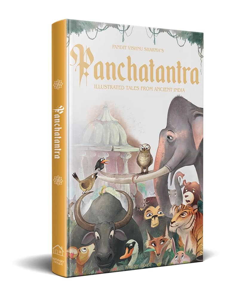 Pandit Vishnu Sharma's Panchatantra: Illustrated Tales From Ancient India (Hardback, Special edition) (Hardcover)
